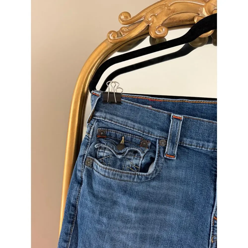 Y2K True Religion Ricky Relaxed Straight Jeans